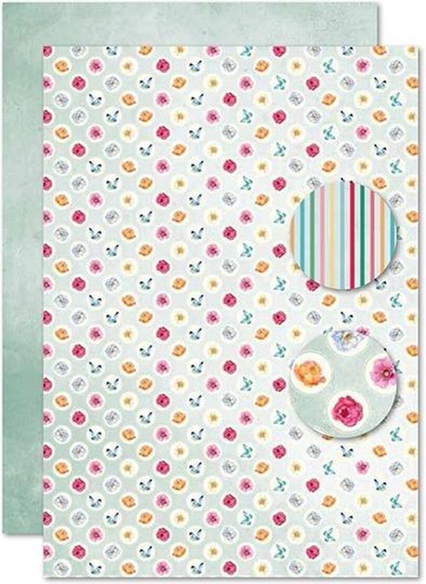 NEVA106 Background decoupage sheets 